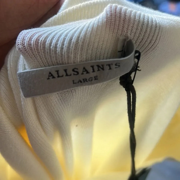 NEW ALLSAINTS Alyssa Side-Slit Knit Dress - Picture 12 of 16